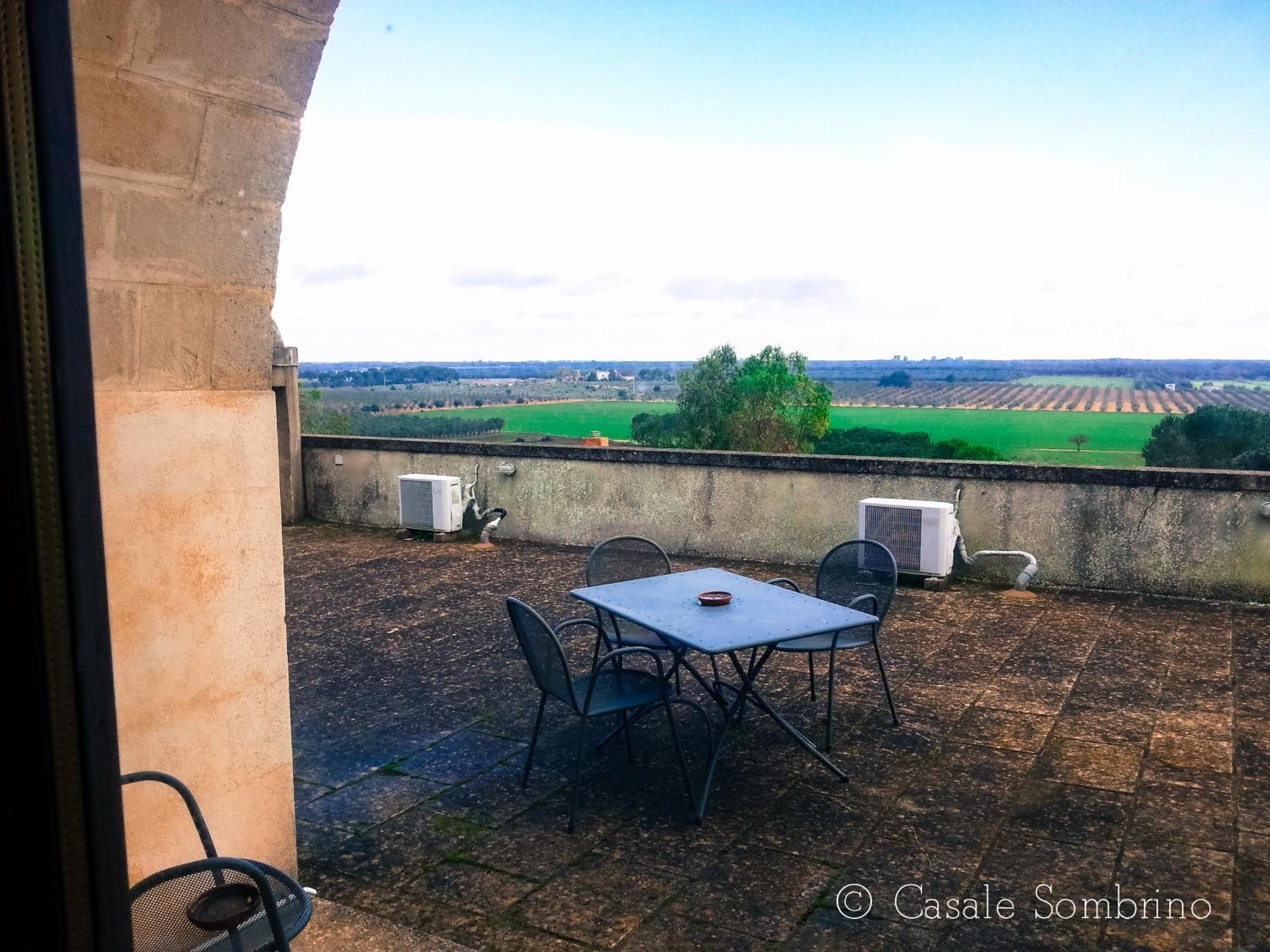 Casale Sombrino Pensionat Supersano Rum bild
