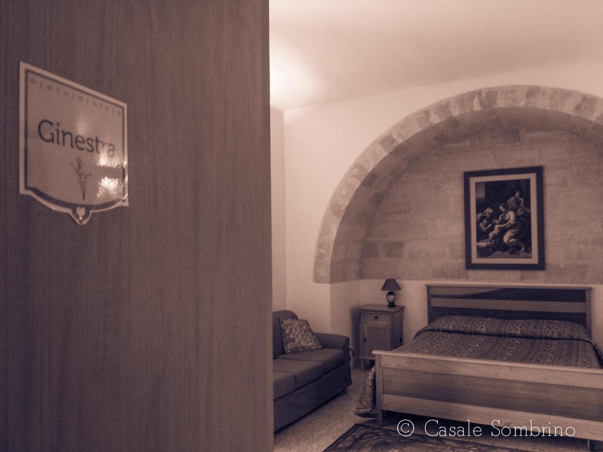Casale Sombrino Pensionat Supersano Rum bild