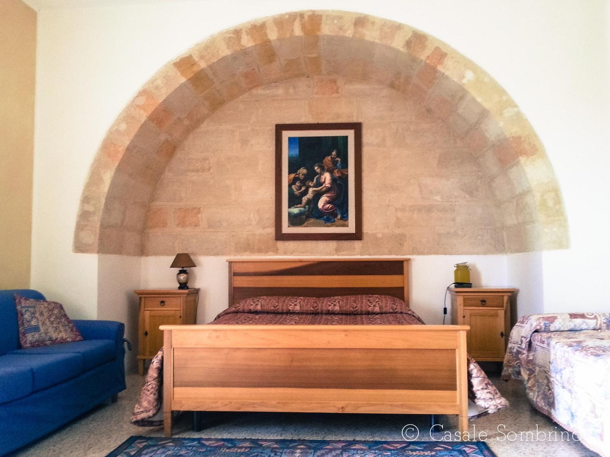 Casale Sombrino Pensionat Supersano Rum bild
